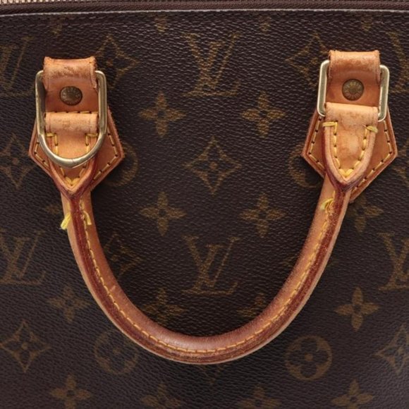 Louis Vuitton Alma Pm Brown Monogram Canvas Tote - Picture 3 of 12